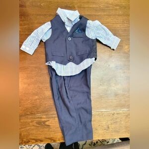 Baby boy vest & pants 3-6 months‎